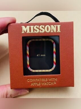 MISSONI 41mm Apple Watch Cover Zigzag pattern
